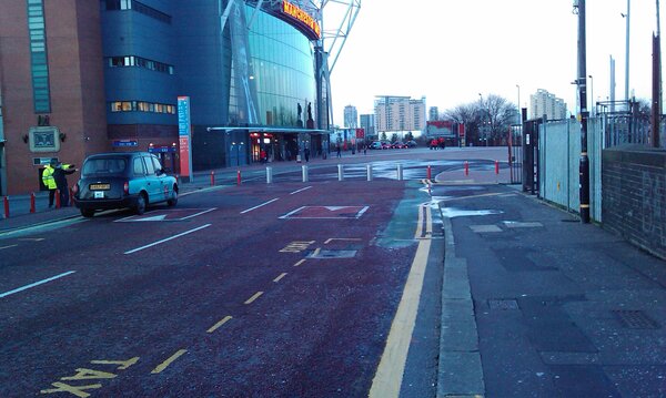 The photo for NCN55 Sir Matt Busby Way.